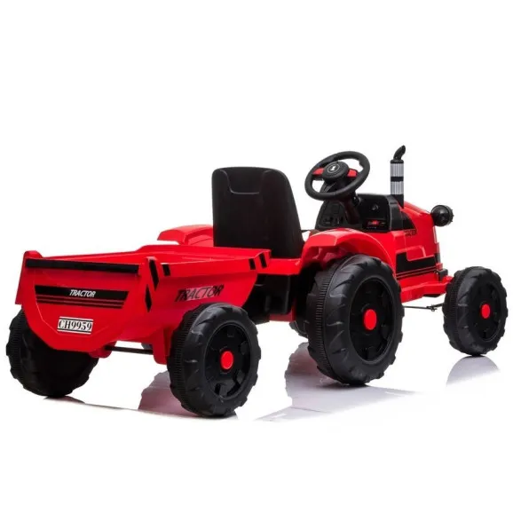 Elektriskais sarkanais traktors CH9959