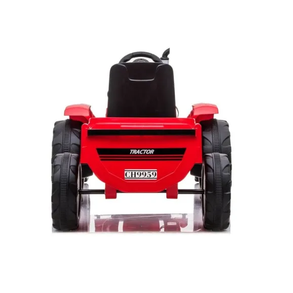 Elektriskais sarkanais traktors CH9959