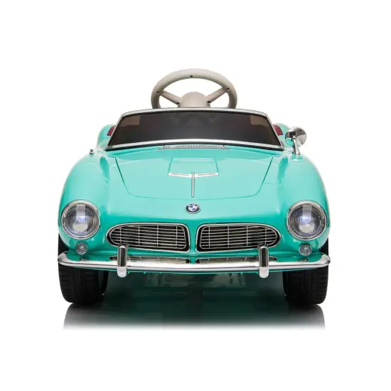 Gaiši zils BMW retro SX1938 elektromobilis Automašīnas
