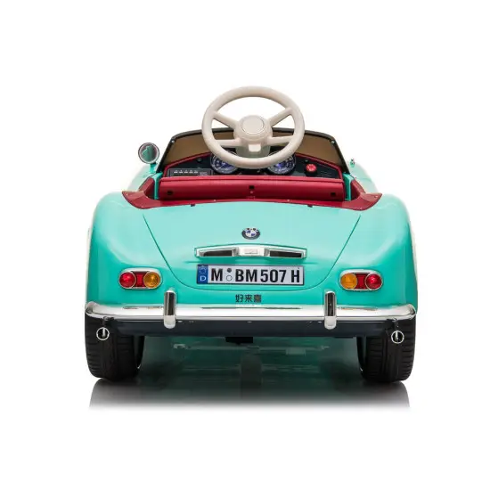 Gaiši zils BMW retro SX1938 elektromobilis Automašīnas