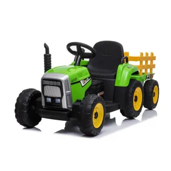 XMX611 Ar akumulatoru darbināms zaļais traktors