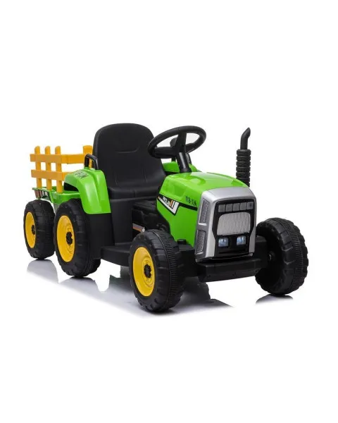 XMX611 Ar akumulatoru darbināms zaļais traktors