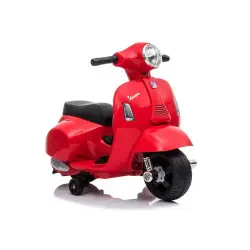Sarkans elektriskais motorollers Vespa GTS 300 Mini