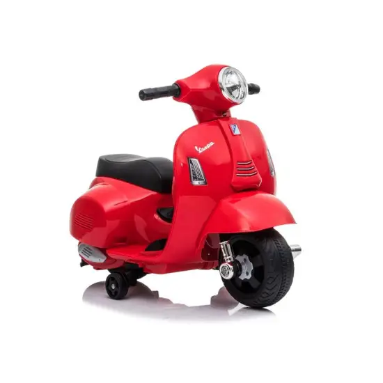Sarkans elektriskais motorollers Vespa GTS 300 Mini