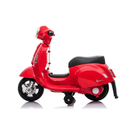 Sarkans elektriskais motorollers Vespa GTS 300 Mini