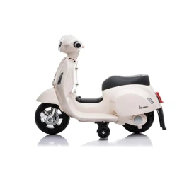 Balts elektriskais motorollers Vespa GTS 300 Mini