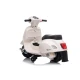 Balts elektriskais motorollers Vespa GTS 300 Mini