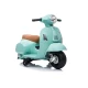 Tirkīza krāsas elektriskais motorollers Vespa GTS 300 Mini