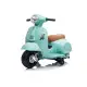 Tirkīza krāsas elektriskais motorollers Vespa GTS 300 Mini