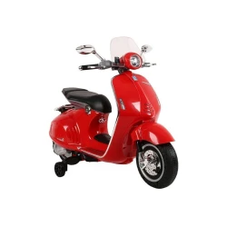 Vespa GTS 300 sarkans bezvadu motorollers