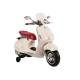 Vespa GTS 300 balts bezvadu motorollers