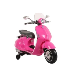 Vespa GTS 300 rozā akumulatora motorollers