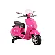 Vespa GTS 300 rozā akumulatora motorollers