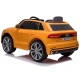 Audi Q8 JJ2066 ar akumulatoru darbināms dzeltens auto