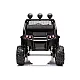Melns akumulatora darbināms automobilis „Mercedes Unimog S“