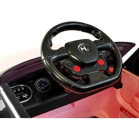 Akutoitega roosa auto HL1638