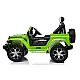 Jeep Rubicon 4x4 elektriskais zaļais SUV