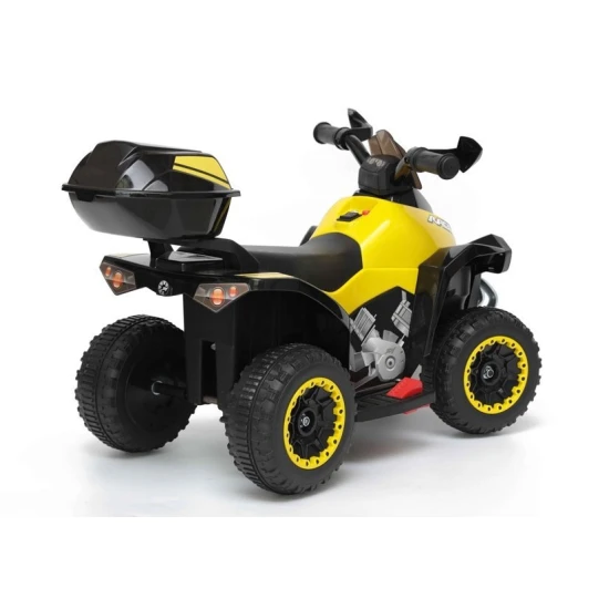Dzeltens kvadracikls GTS1188-A Elektriskās mašīnas bērniem