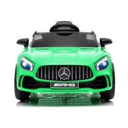 Mercedes AMG GT R elektriskais zaļais automobilis