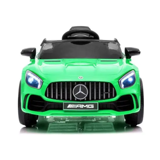Mercedes AMG GT R elektriskais zaļais automobilis