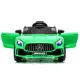 Mercedes AMG GT R elektriskais zaļais automobilis