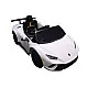 Lamborghini Huracan elektriskais baltais automobilis