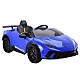 Lamborghini Huracan elektriskais zilais automobilis