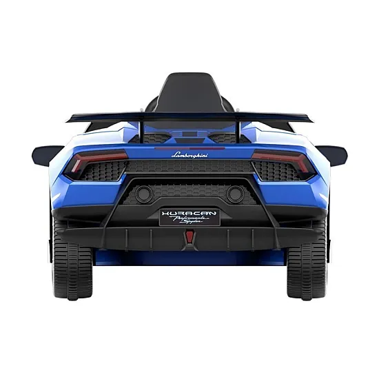 Lamborghini Huracan elektriskais zilais automobilis