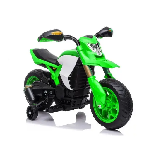 TR1909 zaļš bezvadu motocikls Elektriskās mašīnas bērniem