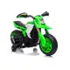 TR1909 zaļš bezvadu motocikls Elektriskās mašīnas bērniem