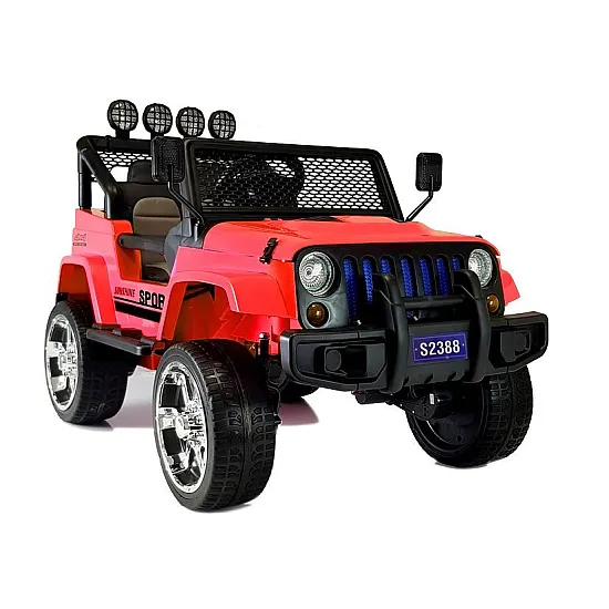Sarkans elektriskais SUV S2388 Automašīnas