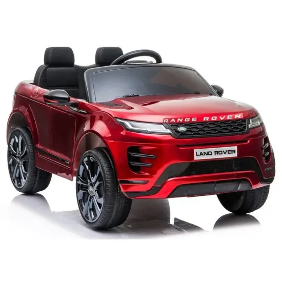 Sarkans akumulatora automobilis Range Rover Evoque Automašīnas