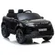 Melns Range Rover Evoque akumulatora automobilis Elektriskās mašīnas bērniem