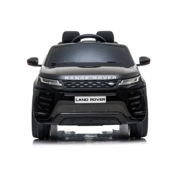 Melns Range Rover Evoque akumulatora automobilis Elektriskās mašīnas bērniem