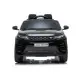 Melns Range Rover Evoque akumulatora automobilis Elektriskās mašīnas bērniem