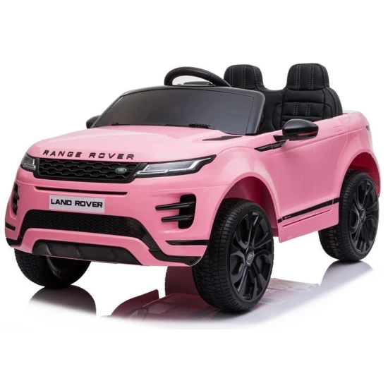 Range Rover Evoque rozā akumulatora automašīna Elektriskās mašīnas bērniem