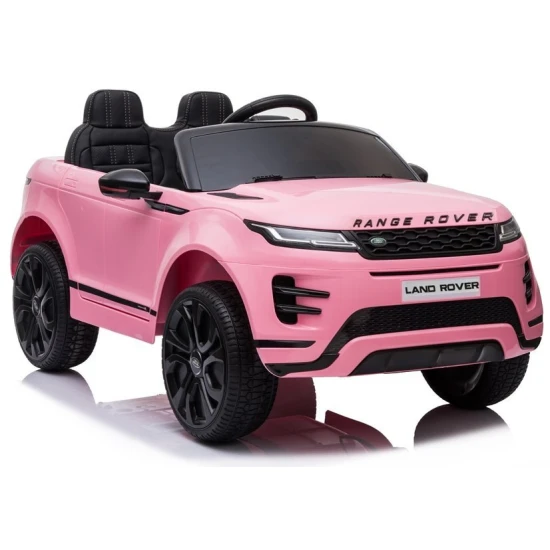 Range Rover Evoque rozā akumulatora automašīna Elektriskās mašīnas bērniem