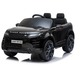 Melns Range Rover Evoque akumulatora automobilis