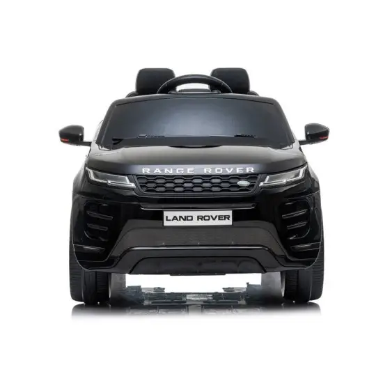 Melns Range Rover Evoque akumulatora automobilis Elektriskās mašīnas bērniem