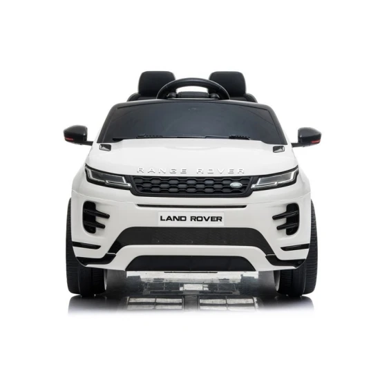 Range Rover Evoque balts elektromobilis Elektriskās mašīnas bērniem