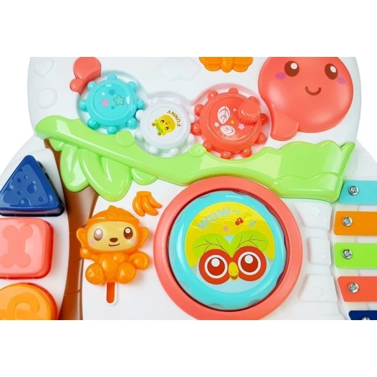 Izglītojoša rotaļlieta zīdaiņiem ar interaktīvu mikrofonu Zīdaiņiem