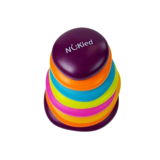 Krāsaina gredzena piramīda mazulim