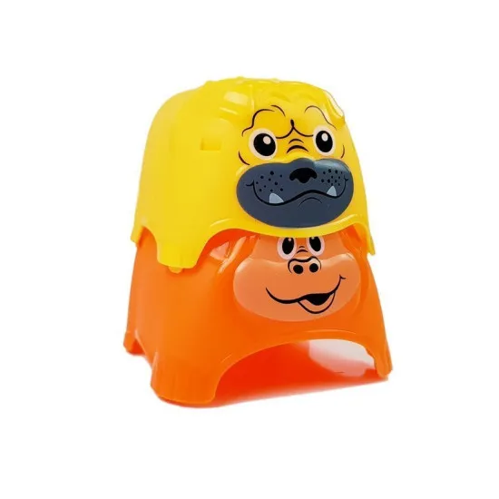 Krāsainas piramīdas Dzīvnieki