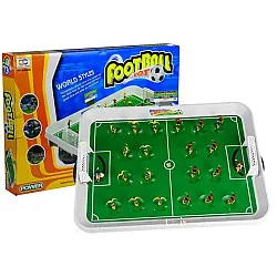 Nešiojamas stalo futbolo žaidimas