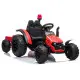 Akumulatora traktors ar piekabi HZB-200 Sarkans