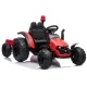 Akumulatora traktors ar piekabi HZB-200 Sarkans