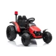 Akumulatora traktors ar piekabi HZB-200 Sarkans