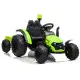HZB-200 akumulatora traktors ar piekabi zaļš