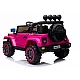 Rožinis elektrinis automobilis Jeep BRD-7588 Automobiliai