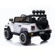 Balts akumulatora auto BRD-7588 Elektriskās mašīnas bērniem